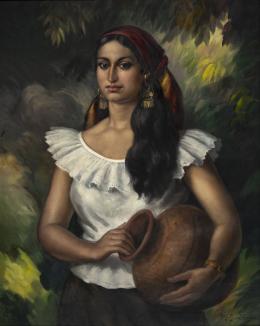 7   -  <p><span class="description">Oscar Rodríguez Naranjo. Gitana, [1939-1940]</span></p>