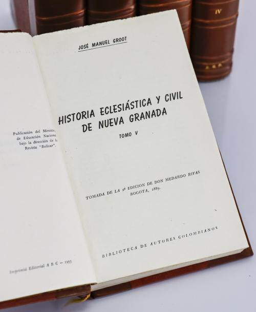 Groot, José Manuel : Historia eclesiástica y civil de Nueva