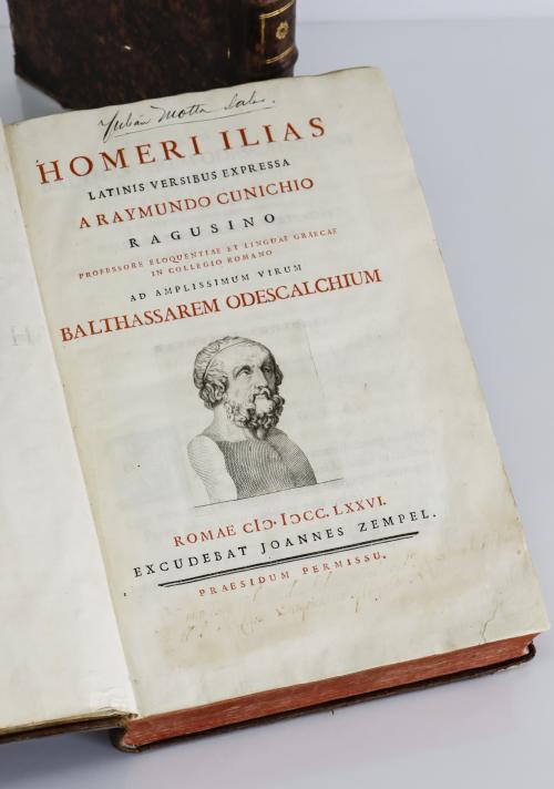 Homero. Cunich, Raymondo : Homeri ilias latinis versibus ex