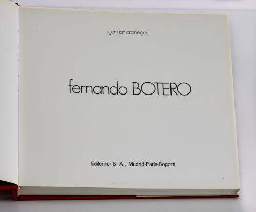 Arciniegas, Germán : Fernando Botero