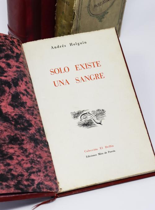 Holguín, Andrés : Solo existe una sangre (Poemas) ⊕