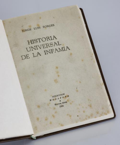 Borges, Jorge Luis : Historia universal de la infamia