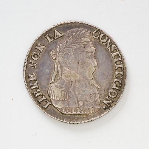 Monedas bolivianas de plata