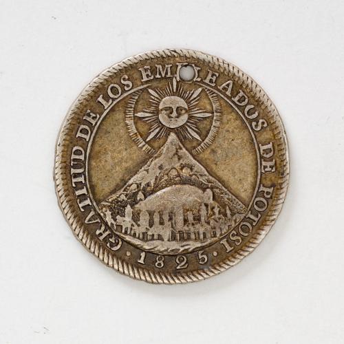 Monedas bolivianas de plata
