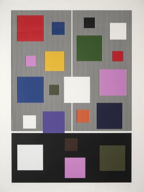 Jesus Rafael Soto Venezuela, 1923 - Francia, 2005 : Sin tít