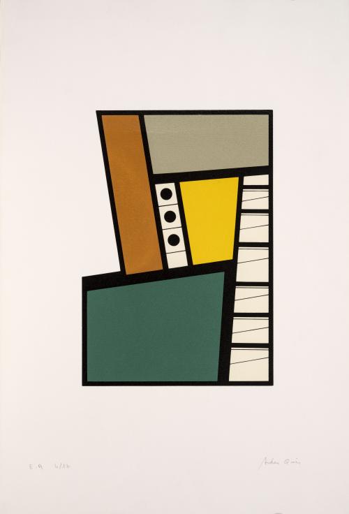 Carmelo Arden-Quin Uruguay, 1913 - Francia, 2010 : Composit