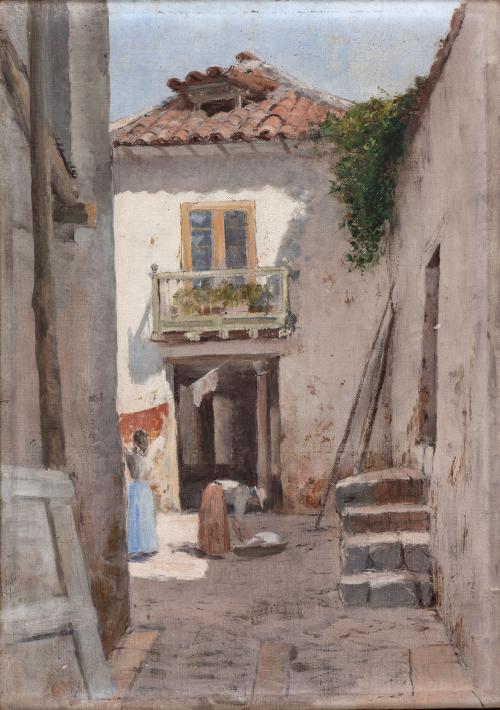 Ricardo Borrero : Paisaje [Candelaria], ca. 1916