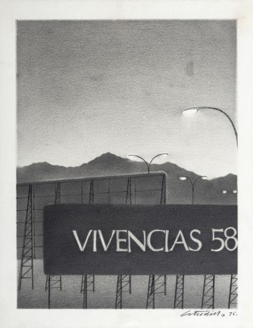 Ever Astudillo (Colombia, 1948 - 2015) :  [Vivencia 58]