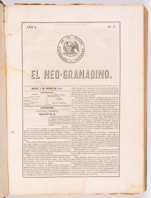 Ancizar, Manuel : El Neo-granadino