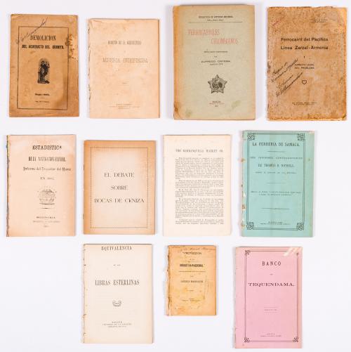 Colección de folletos sobre economía e industria