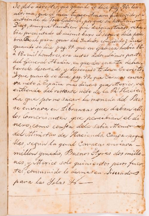 de Mier Noriega y Guerra, José : Carta de un americano al Español sobre su número XIX