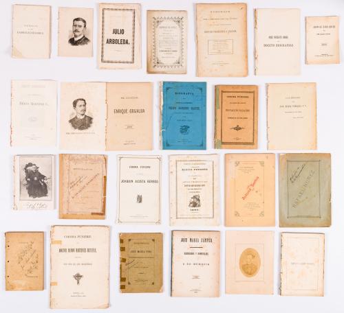 Colección de biografías y obituarios de personajes colombianos