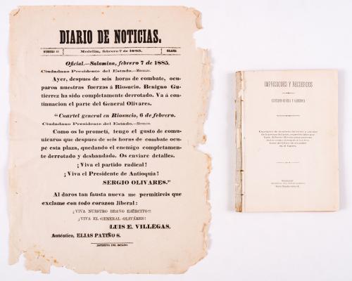 Rivera y Garrido, Luciano : Impresos y recuerdos