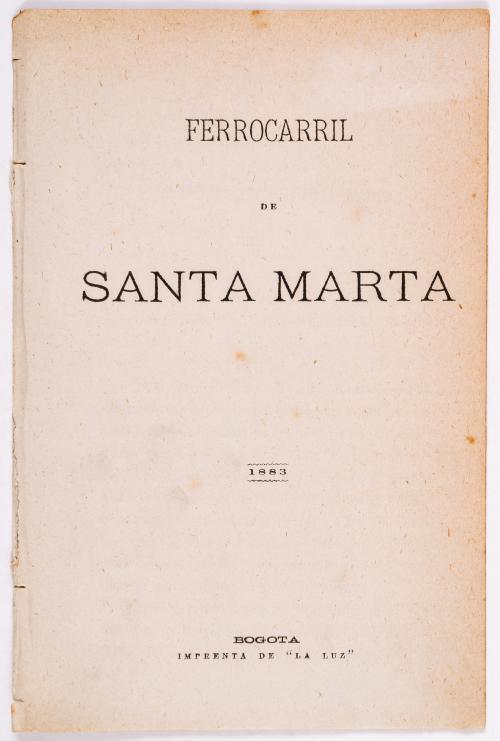 s.a. : Ferrocarril de Santa Marta