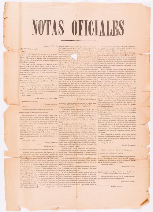 VV.AA. : Notas oficiales