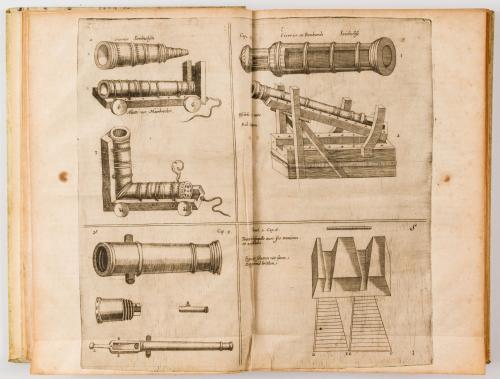 Ufano, Diego : Artillerie, Ou, Vraye Instruction de L&#39;Artillerie et de ses Appartenances: Contenant une Declaration de Tout ce Qui Est de L&#39;Office du General D&#39;Icelle, Tant en Un Siege Qu&#39;En Un Lieu Assiegé
