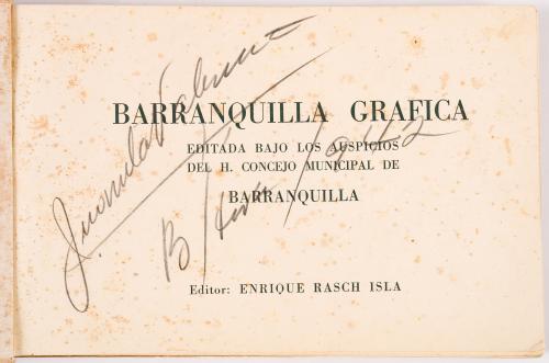 Rasch Isla, Enrique : Barranquilla gráfica 1940