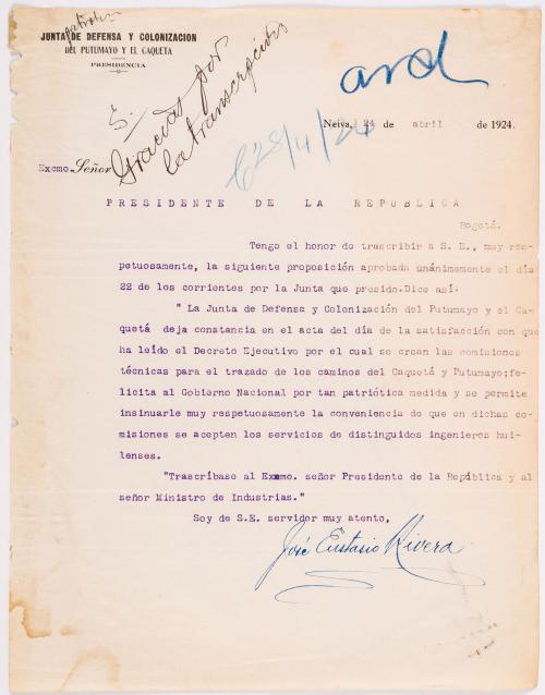 Aragonéz, Diego : Certificado de Andrés Florido sobre su participación en el gobierno revolucionario elaborado para Pablo Morillo 