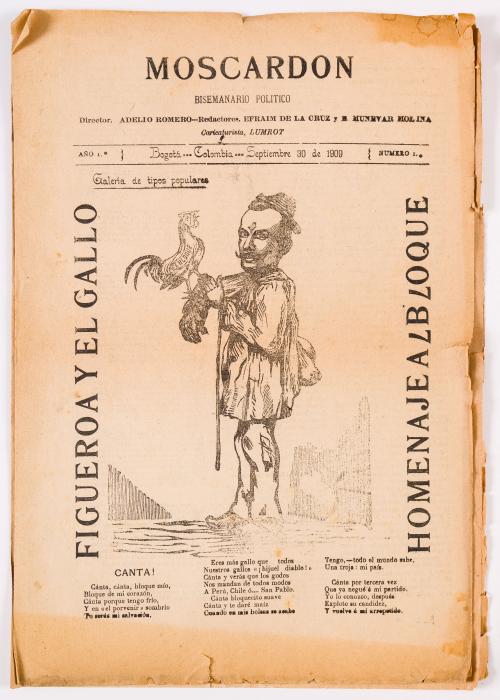 Romero, Adelio : Moscardón. Bisemanario político. Números 1 y 3