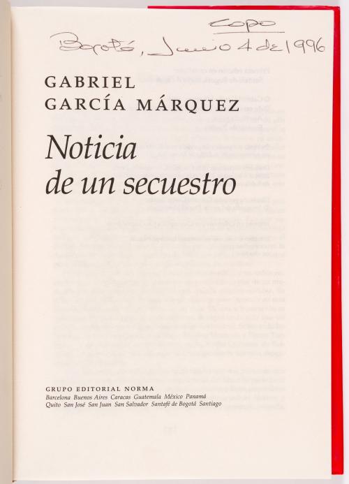 García Márquez, Gabriel : El otoño del patriarca