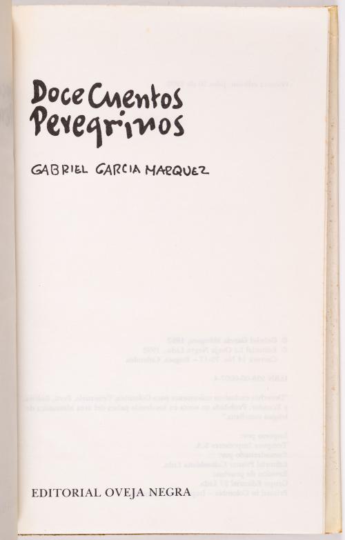 García Márquez, Gabriel : El otoño del patriarca