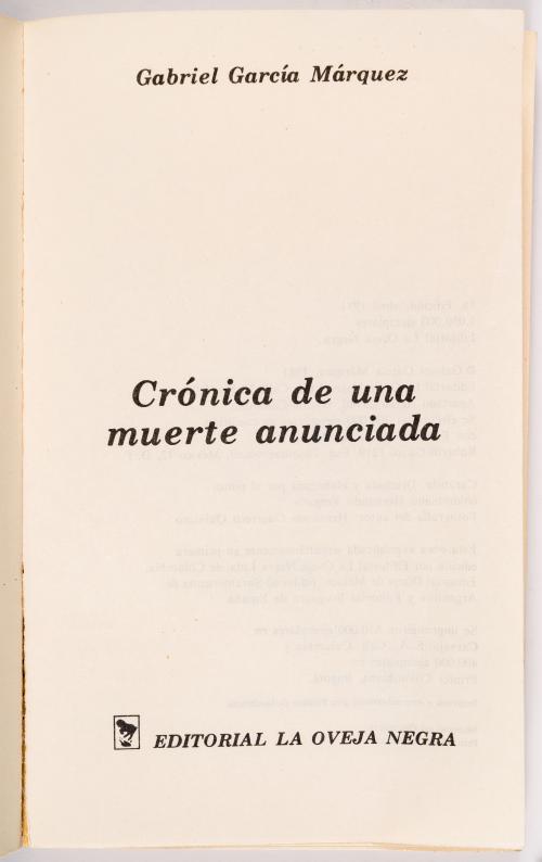 García Márquez, Gabriel : El otoño del patriarca