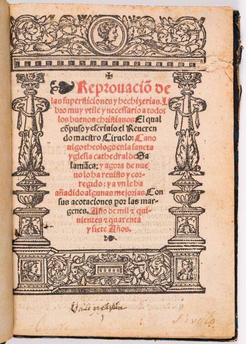 Ciruelo, Pedro : Reprovación de las supersticiones y hechic