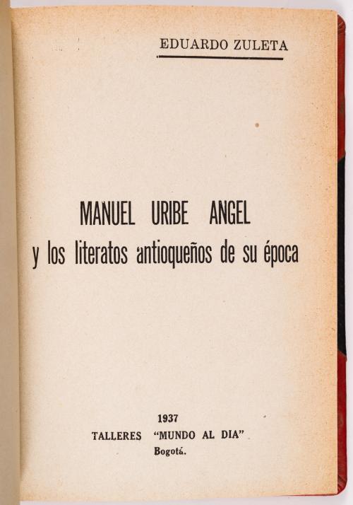 Colección Documental de la Vida Intelectual Colombiana (1920-1967) 