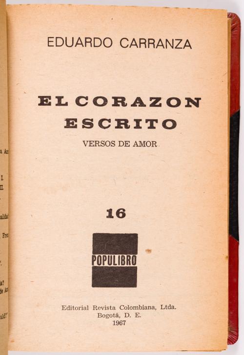 Colección Documental de la Vida Intelectual Colombiana (1920-1967) 