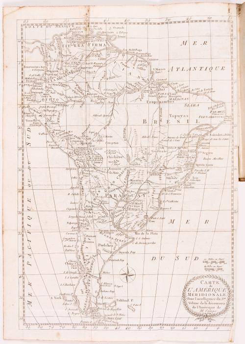 Campe J.H.‎ : Découverte De l&#39;Amérique, ouvrage propre à L&#39;instruction et à L&#39;amusement de la jeunesse, faisant suite au nouveau Robinson, Traduit de L&#39;allemand par M. Campe.