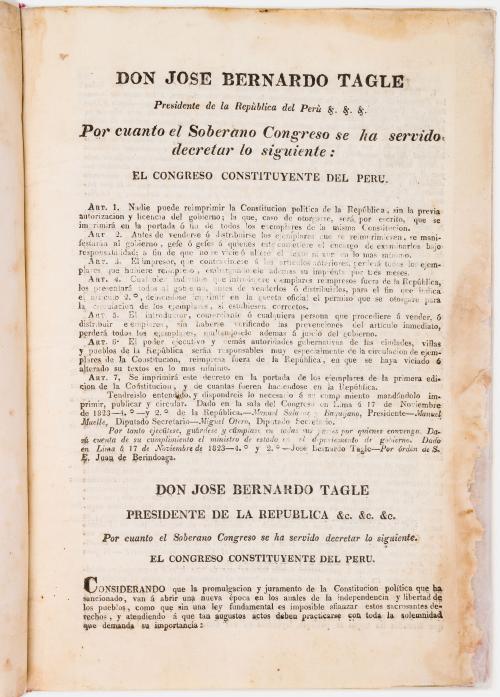 s.a : Constitución política de la República Peruana