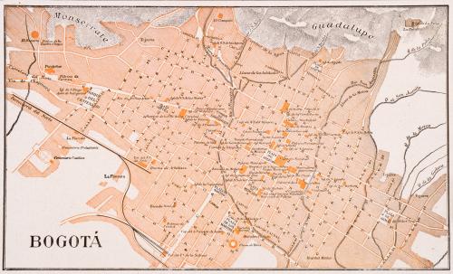 Mapas y planos españoles de Bogotá y Colombia