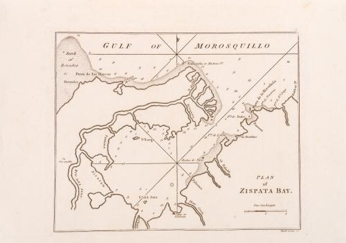 Sayer & Bennett : Plan of Zispata Bay