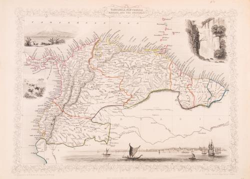 Tallis, John : Venezuela, New Granada, Equador, and the Guayanas