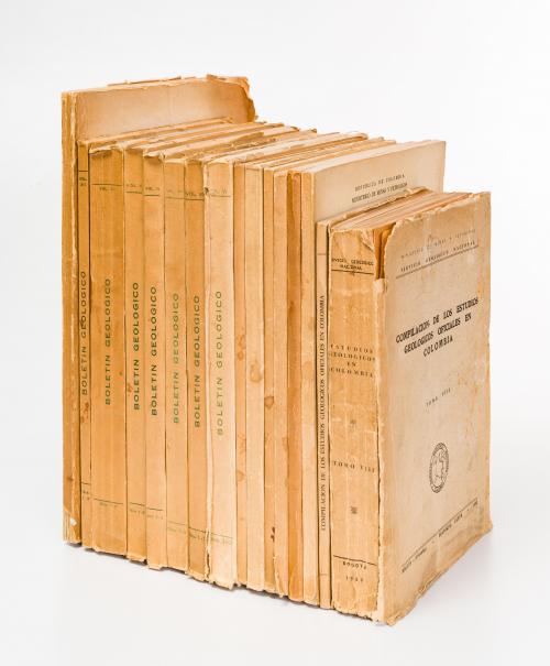 Colección de estudios geológicos oficiales en Colombia