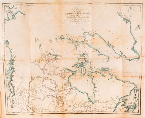 Colección de obras sobre viajes, con grabados y mapas, siglo XVIII-XIX