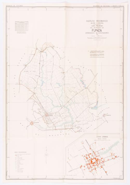 Instituto Geográfico Militar y Catastral : Mapas de Cundinamarca 