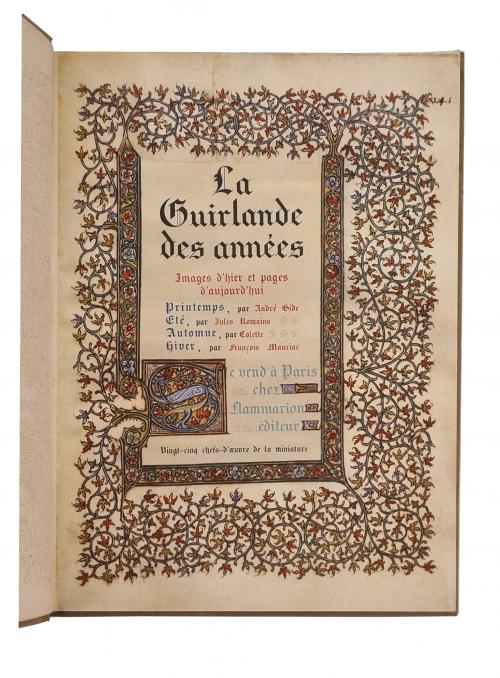 VV.AA. : La Guirlande des Années. Images d&#39;hier et pages d’
