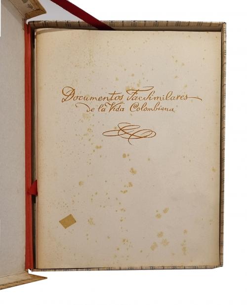 Colón Llamas, Luis Carlos : Bogotá en documentos: Archivo d