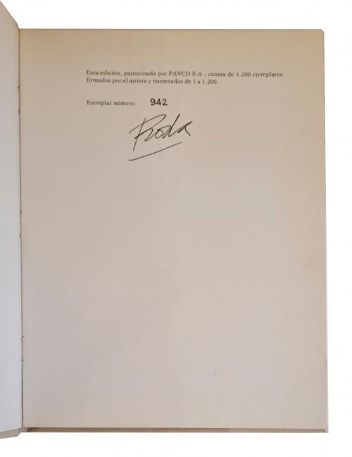 Juan Antonio Roda: obra gráfica 1970 - 1981 FIRMADO 