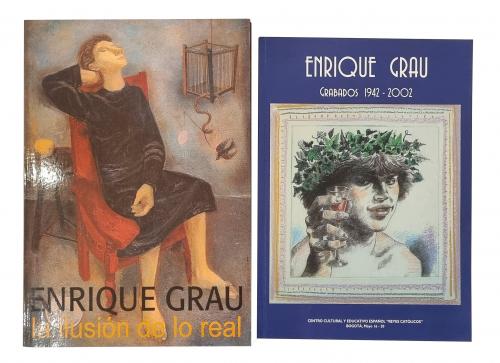 Enrique Grau: 2 catálogos FIRMADOS