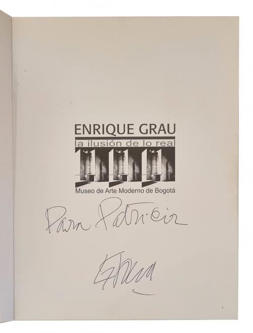 Enrique Grau: 2 catálogos FIRMADOS