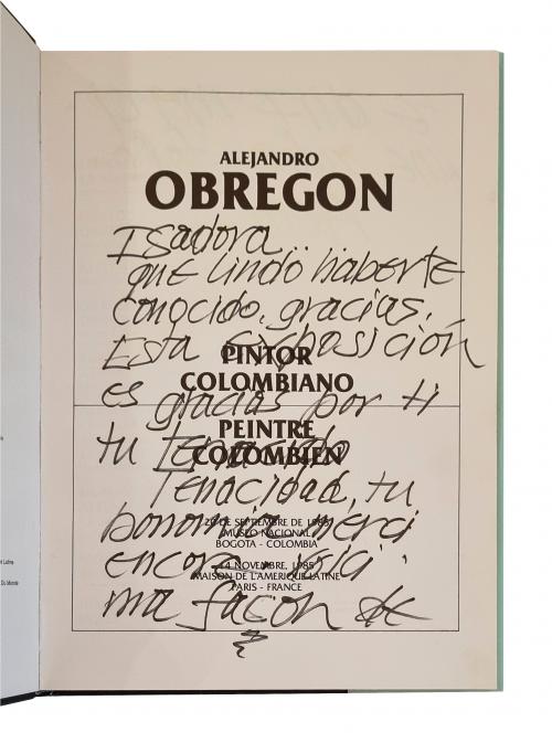 Museo Nacional; Maison de L&#39;amérique Latine : Alejandro Obr