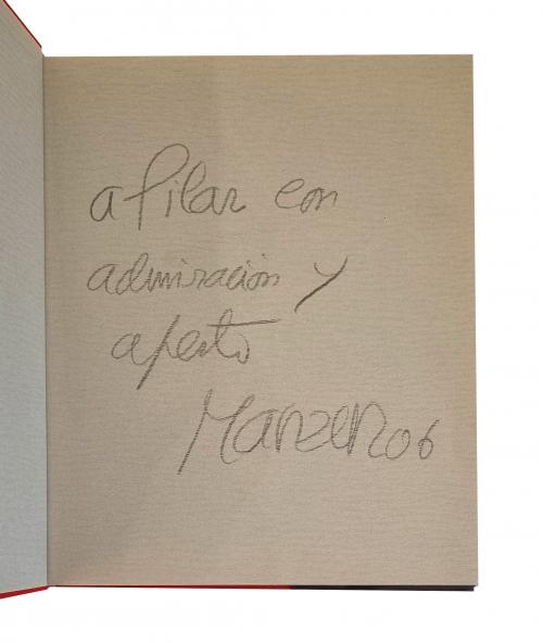Serrano, Eduardo : Manzur. Homenaje. FIRMADO 