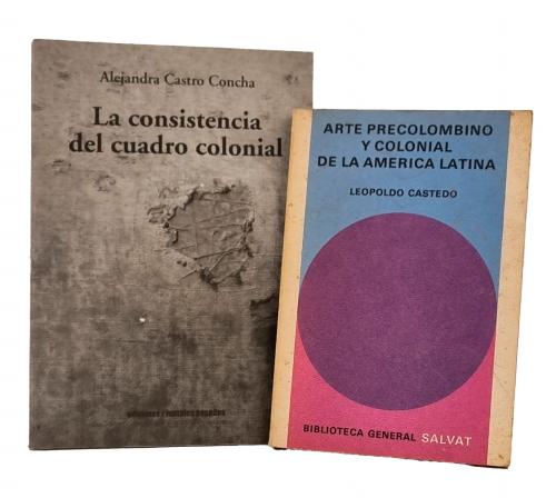 Historia del arte - precolombino y colonial: 2 títulos 
