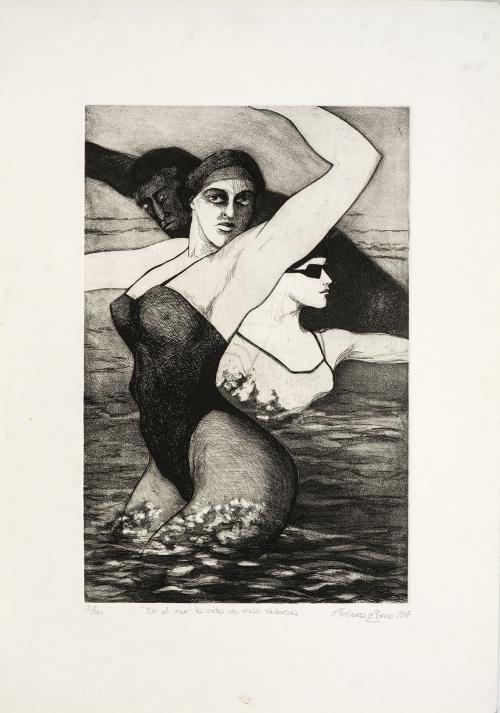 Mónica Meira Colombia, 1949 : En el mar 