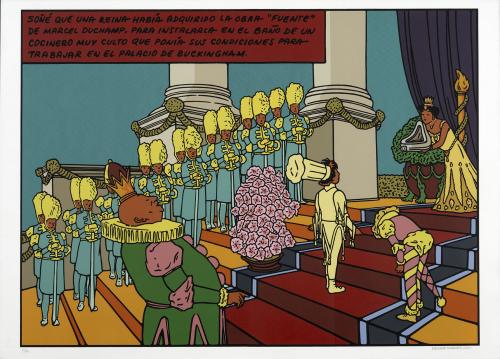 Álvaro Barrios Colombia, 1945 : Sueños ilustrados, La reina