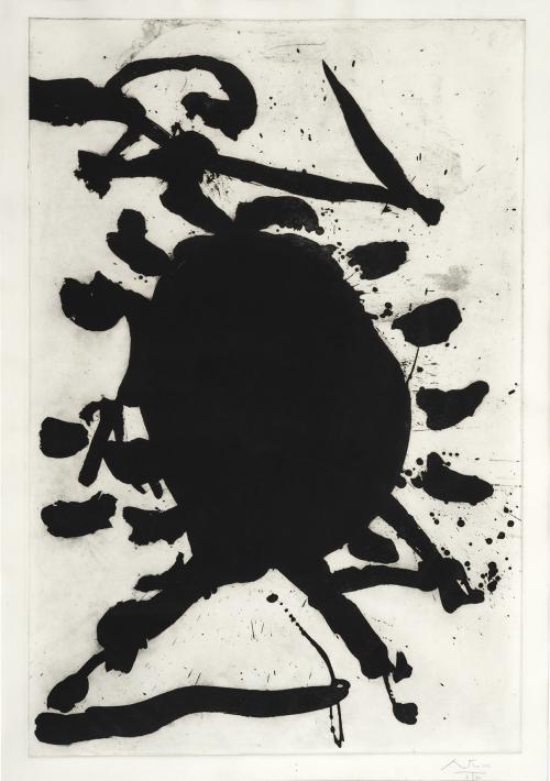 Robert Motherwell EE.UU., 1915 - 1991 : Blackened sun (Sol 