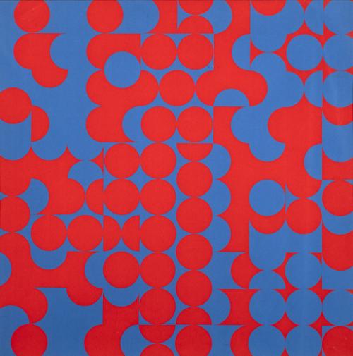 Zdeněk Sýkora República Checa, 1920 - 2011 : Red-Blue struc