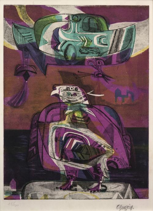 Alejandro Obregón España, 1920 - Colombia 1992 : Palombes